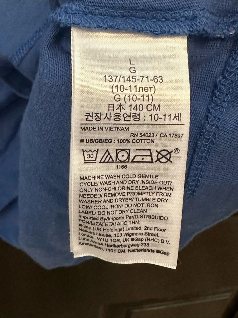 GAP lightweight long